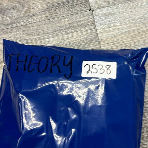 Theory Black Womens 0‎ Lined Notch Lapel Formal Business Cropped Wool Blazer USA - Picture 10 of 13